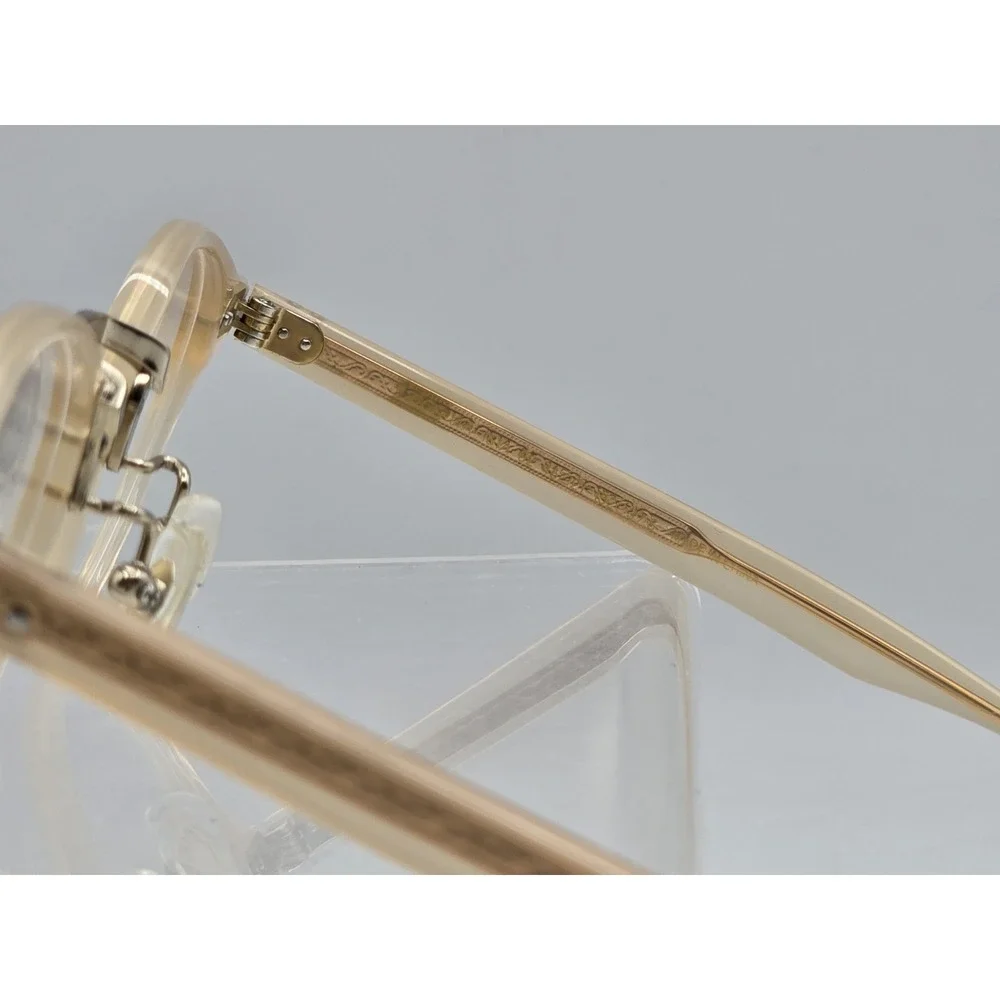 JINS Eyeglass Frames 46 - 21-152 - 37.5 ACCF14A151A82 - LOOSE FRAMES, SITS ASKEW